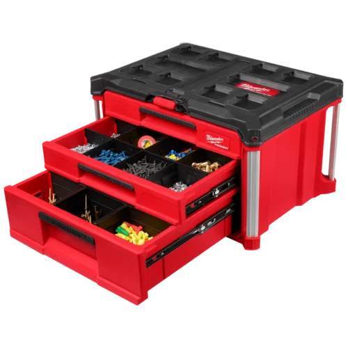 3 Drawer Multi Milwaukee Packout 3 Drawer Multi Drawer 48-22-8447