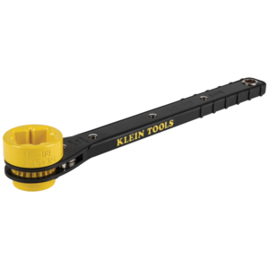 Klein Tools 4-in-1 Lineman's Slim Ratcheting Wrench KT152T