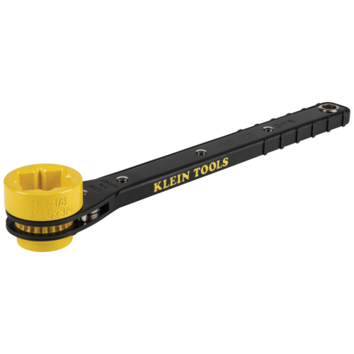 Klein Tools 4-in-1 Lineman's Slim Ratcheting Wrench KT152T