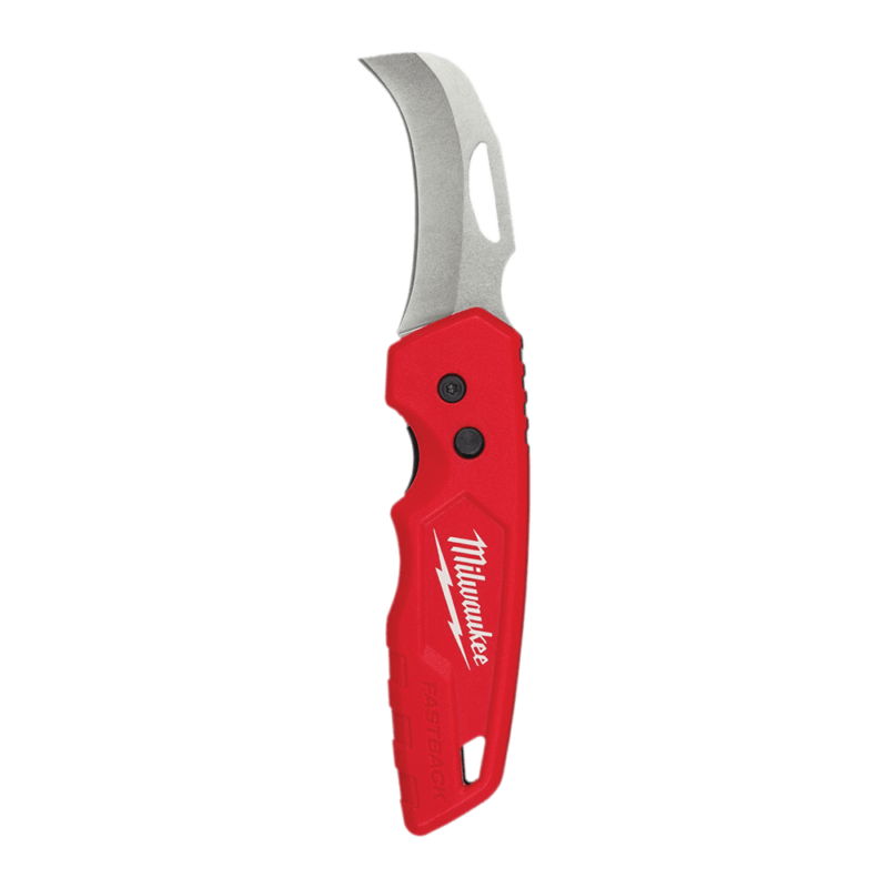 Milwaukee FASTBACK Stainless Steel Hawkbill Folding Knife 48-22-1525