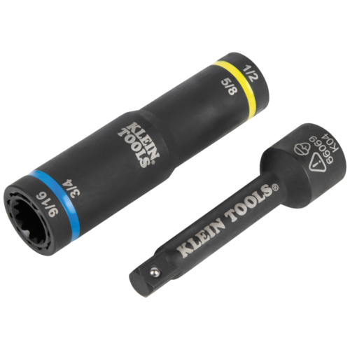 Klein Tools 4-In-1 Flip Quad Socket 66009