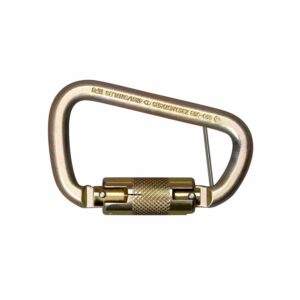 Buckingham Steel Twist Lock Carabiner with Captive Pin Holes 5005T