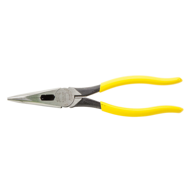 Klein Tools Pliers, Needle Nose Side-Cutters, 8-Inch D203-8