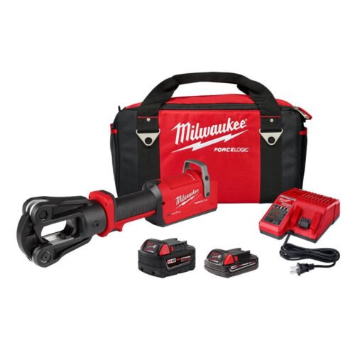 Milwaukee M18 FORCE LOGIC 12T Latched Linear Crimper Kit 2878-22