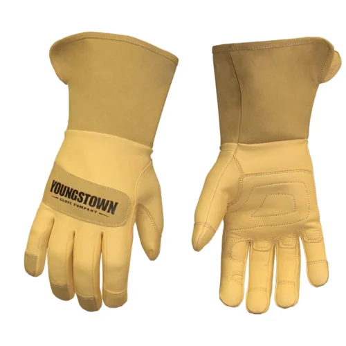 Youngstown Leather Utility Glove Lined with Kevlar- Wide Cuff 12-3275-60